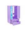 Frozen Kids Wardrobe in Purple Finish