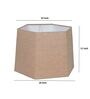 Frustum Lampshade In Beige Colour