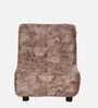 FS- Love Seat Slipper Chair In Light Brown Color