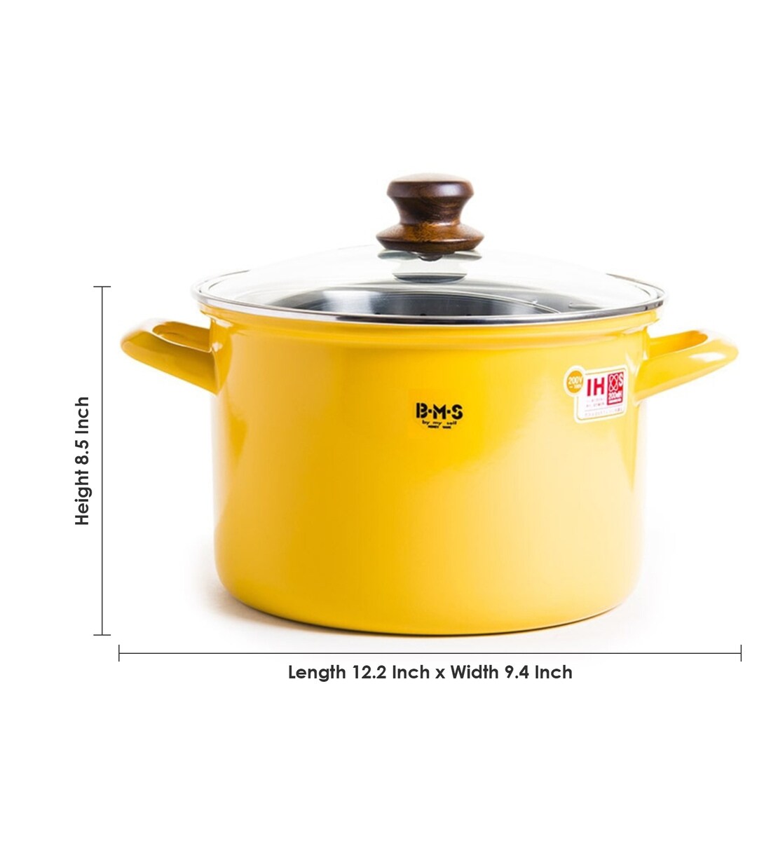 Buy 5.6 Ltr Porcelain NonStick Cookpot By Fujihoro Online