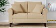 Fuego Fabric 2 Seater Sofa In Beige Colour