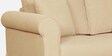 Fuego Fabric 2 Seater Sofa In Beige Colour