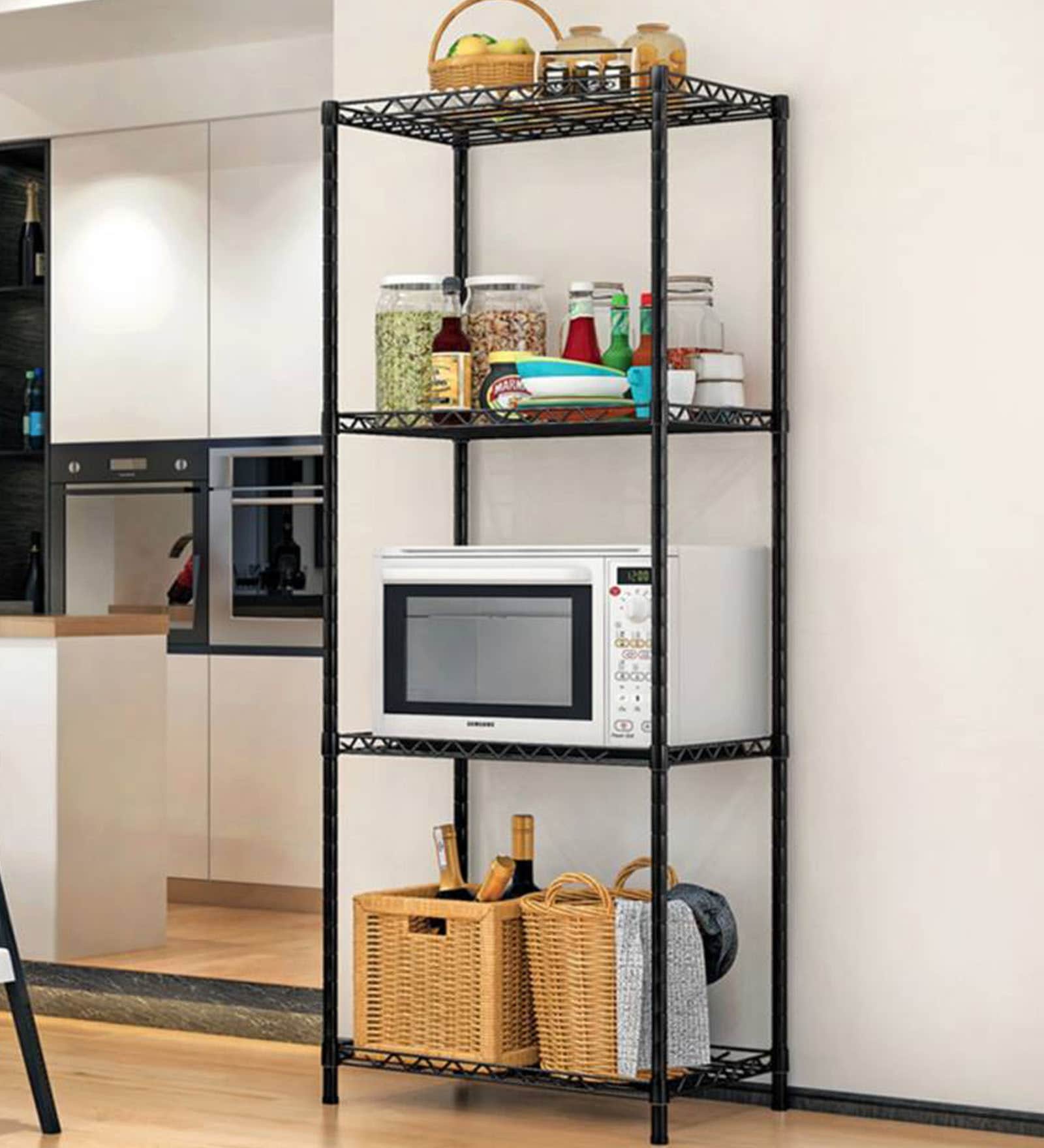 Steel Kitchen Rack- 47 X 13.8 inches