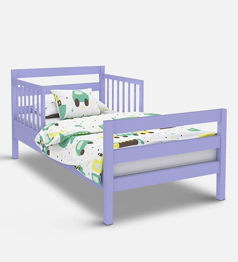 Buy Funky Single Bed in Purple Colour by Malina Online Kids Single