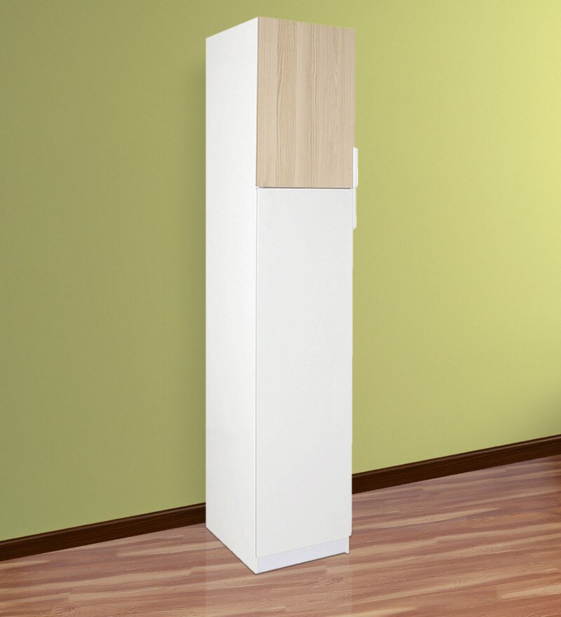 Buy Fusion Single Door Wardrobe In White Colour By Home Online