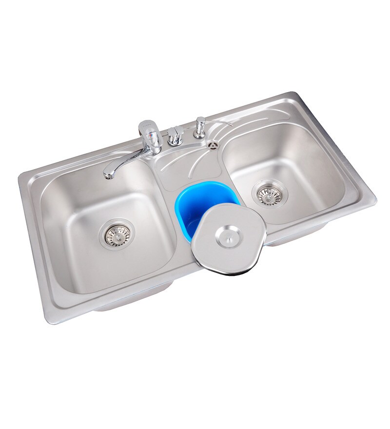 Buy Futura Stainless Steel triple bowl Kitchen Sink FS 222 Online