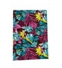 Fuchsia (12x18) Fuchsia Pink & Blue Cotton (Set of 6) Placemat