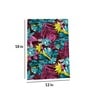 Fuchsia (12x18) Fuchsia Pink & Blue Cotton (Set of 6) Placemat