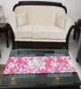 Spring (72x13) Fuchsia Pink & White Cotton Table Runner