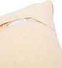Fuchsia Polyester Geometric 20x20 inches Cushion Covers Set of 3