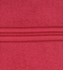 Red Solid 500 GSM Cotton Towel Sets (Set of 4)