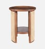 Fujiwara Mango Wood End Table In Tubbaq Finish