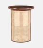 Fujiwara Mango Wood End Table In Tubbaq Finish