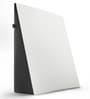Full Back Memory Foam Bed Wedge 20 X 7 Inch In White & Black Colour