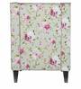 Fumingo Wing Chair with Cushion in Floral Design