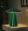 Functional Beauty: Illuminate Your Pathways with 9 Inch Green Mushroom 12W LED Mini Bollard Light