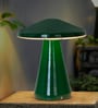 Functional Beauty: Illuminate Your Pathways with 9 Inch Green Mushroom 12W LED Mini Bollard Light