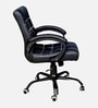 Funk Leatherette Executive Chair in Black Colour Funk Leatherette Executive Chair in Black Colour