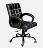 Funk Leatherette Executive Chair in Black Colour Funk Leatherette Executive Chair in Black Colour