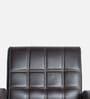 Funk Leatherette Executive Chair in Brown Colour Funk Leatherette Executive Chair in Brown Colour