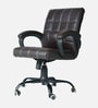 Funk Leatherette Executive Chair in Brown Colour Funk Leatherette Executive Chair in Brown Colour
