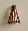 Funnel Wooden Novelty Wall Light (Natural Wood)