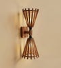 Funnel Wooden Novelty Wall Light (Natural Wood)
