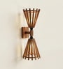 Funnel Wooden Novelty Wall Light (Natural Wood)