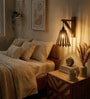 Funnel Wooden Novelty Wall Light (Natural Wood)