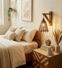 Funnel Wooden Novelty Wall Light (Natural Wood)