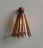 Funnel Wooden Novelty Wall Light (Natural Wood)