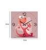 Funny Cartoon Wall Clock in Multicolour