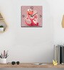 Funny Cartoon Wall Clock in Multicolour