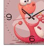 Funny Cartoon Wall Clock in Multicolour