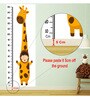 Funny Cat in Multicolour Height Chart
