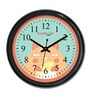 Funny Cat Wall Clock in Orange Colour