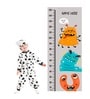 Funny Monster in Multicolour Height Chart