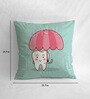 Canvas Cushion with Tooth Print