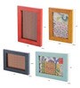 Multicolour Solid Wood 4-piece Photo Frame Collage