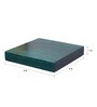 Solid Wood Floating Wall Shelf in Turquoise Colour