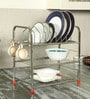 Stainless Steel Silver 24 x 18 Inches Kitchen Rack
