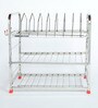 Stainless Steel Silver 24 x 18 Inches Kitchen Rack