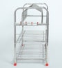Stainless Steel Silver 24 x 18 Inches Kitchen Rack