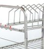Stainless Steel Silver 24 x 18 Inches Kitchen Rack