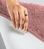 Fuscia Solid Microfiber 3 X 5 Feet Tufted Carpet