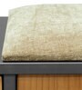 Fusil Engineered Wood Shoe Rack in Slat Grey & Matte Finish