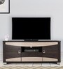 Fusion TV Console in Dark Brown & Sonoma Oak for TVs up to 65"