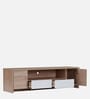 Fusion TV Console for TVs in Oak & Glossy White Finish for TVs up to 65"
