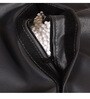 Fusion XXXL Leatherette Bean Bag with Beans in Black & Multicolour