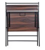 Futura Foldable Study Table in Asian Dark Finish